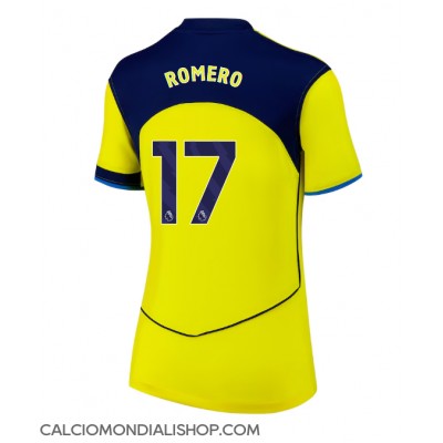 Maglie da calcio Tottenham Hotspur Cristian Romero #17 Terza Maglia Femminile 2025-26 Manica Corta Maglie da calcio Tottenham Hotspur Cristian Romero #17 Terza Maglia Femminile 2025-26 Manica Corta